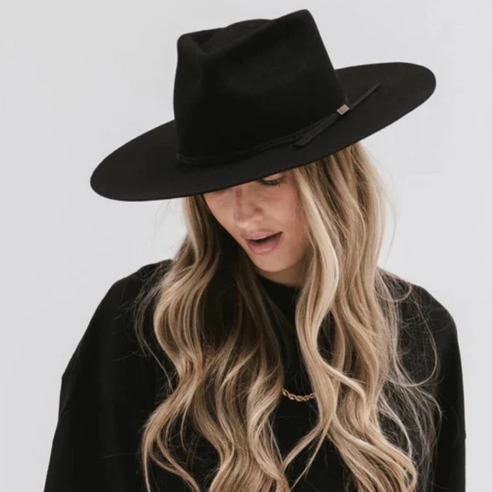 GIGIPIP EMERY RANCHER FEDORA HAT size M/L 59